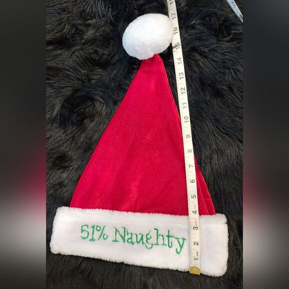 51% Naughty Santa Hat - Picture 6 of 7